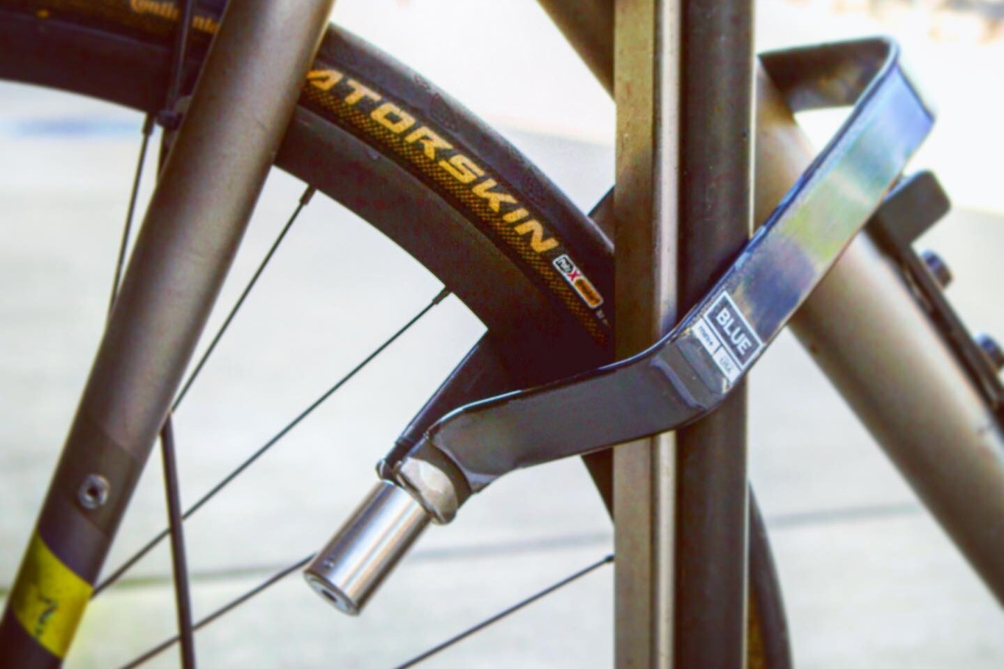 TiGr Blue mini lock offers a tougher approach to securing your bike